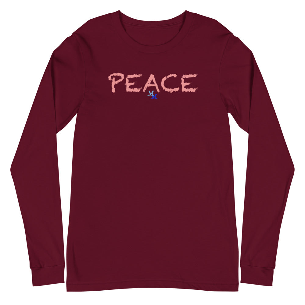 "PEACE" Unisex Long Sleeve Tee