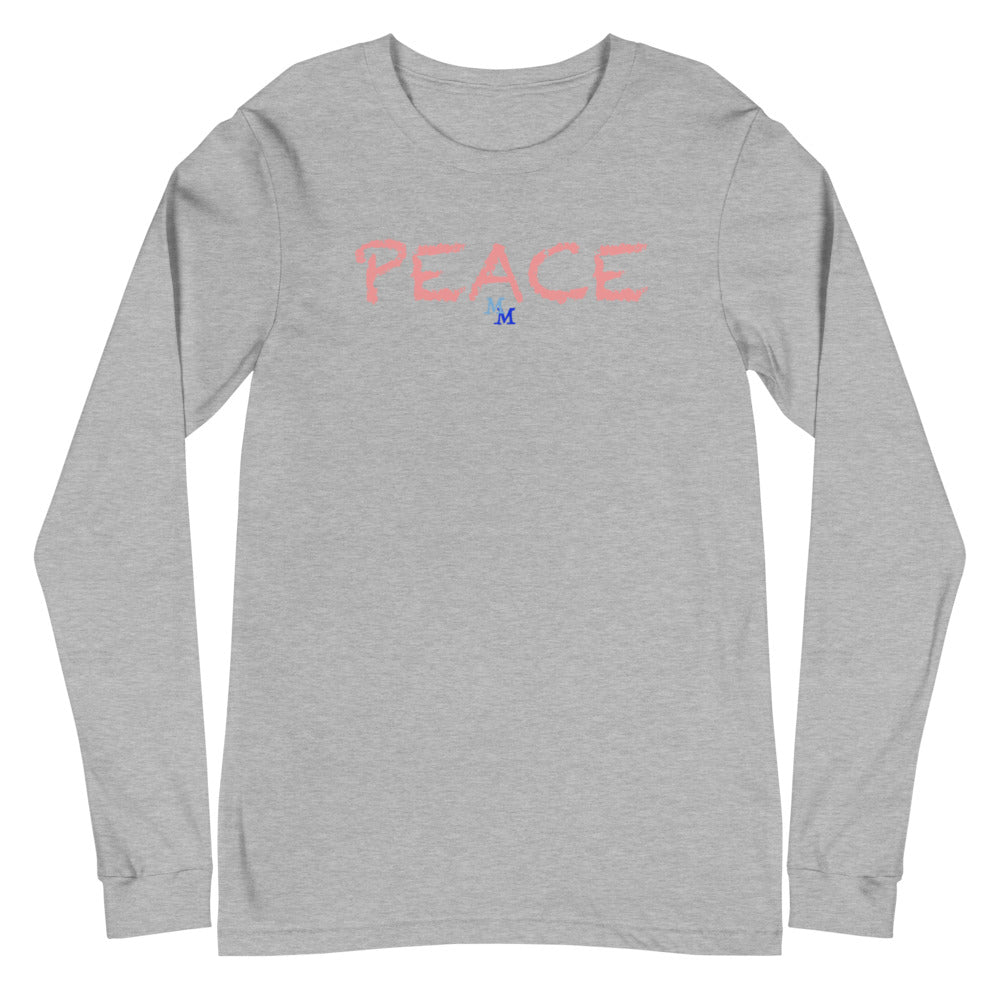"PEACE" Unisex Long Sleeve Tee