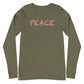 "PEACE" Unisex Long Sleeve Tee