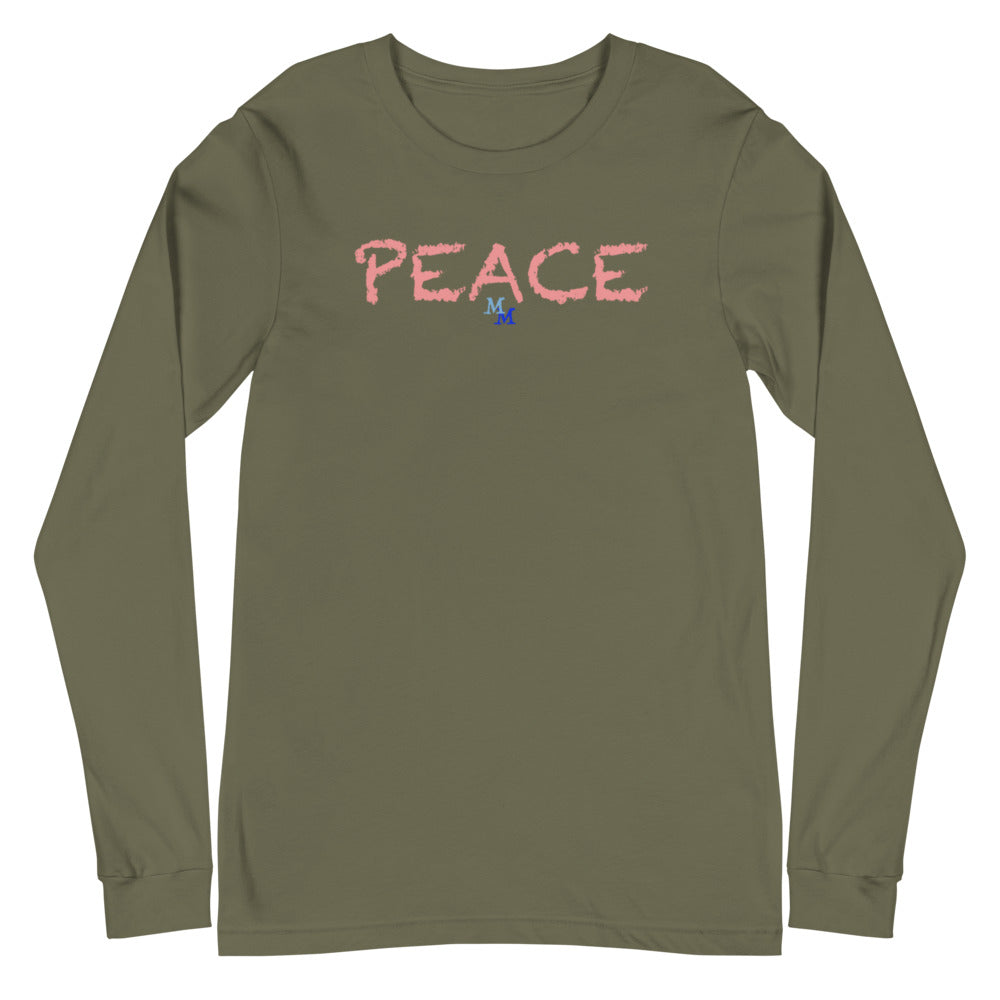 "PEACE" Unisex Long Sleeve Tee