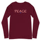 "PEACE" Unisex Long Sleeve Tee