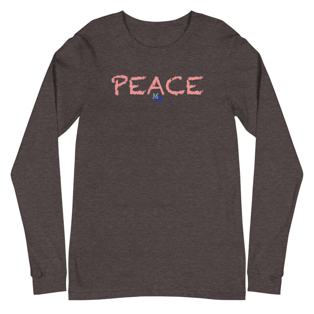 "PEACE" Unisex Long Sleeve Tee