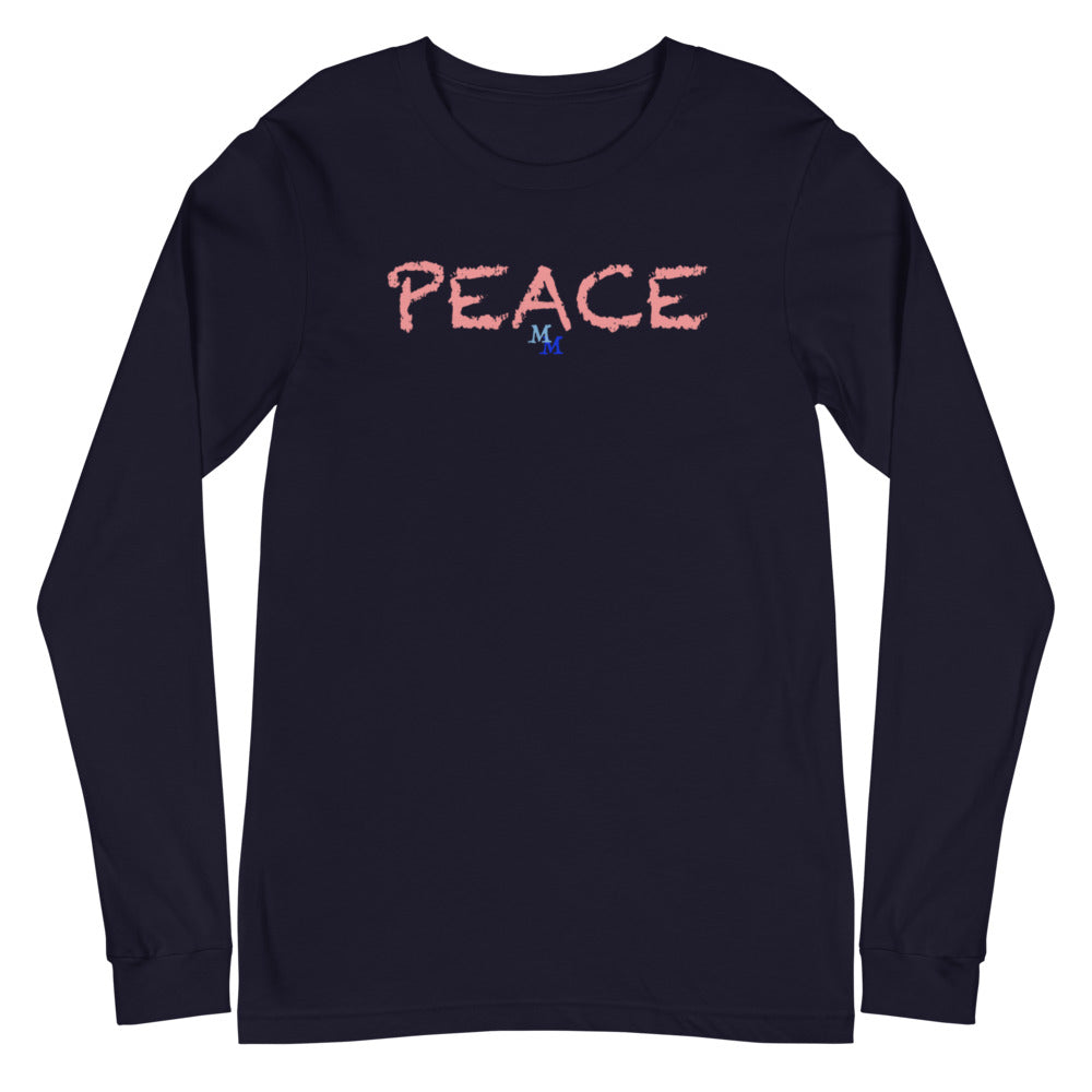 "PEACE" Unisex Long Sleeve Tee