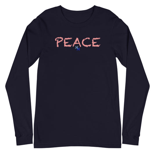 "PEACE" Unisex Long Sleeve Tee